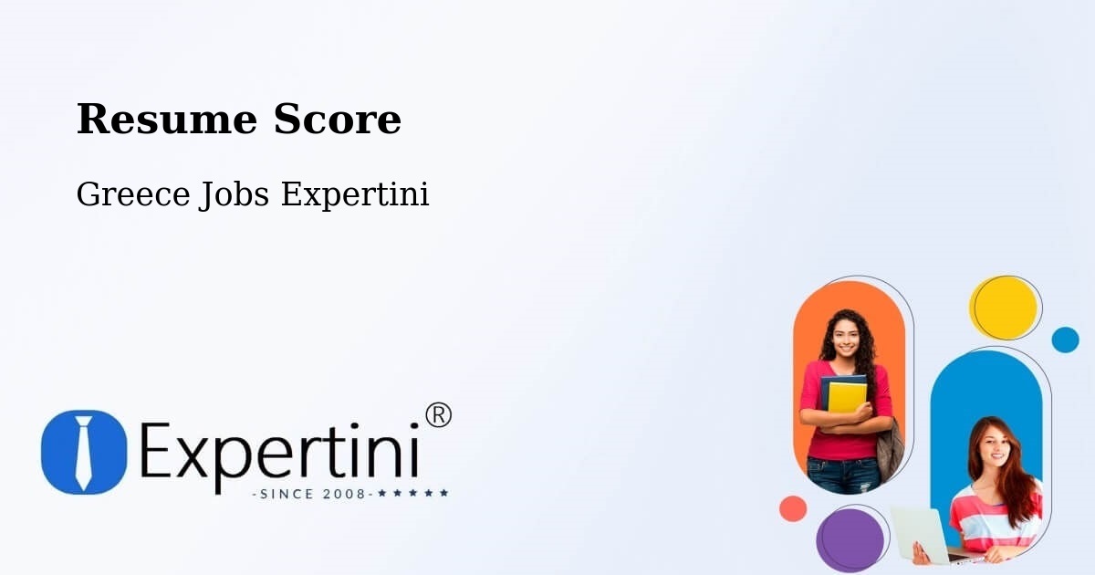 Resume Score & Job Description Match Tool – Síndos - Greece Jobs Expertini